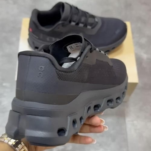 On Running Cloudmonster "All Black" sneakers
