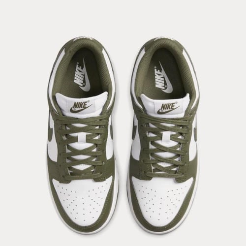 Dunk Low White / Medium Olive Low