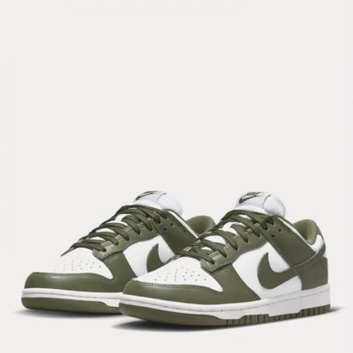 Dunk Low White / Medium Olive Low