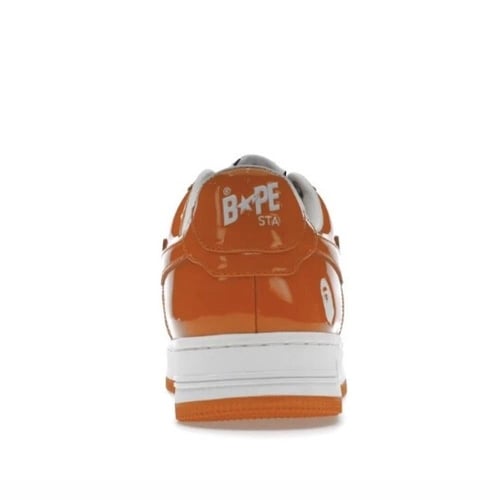 A Bathing Ape Bape Sta Low Orange
