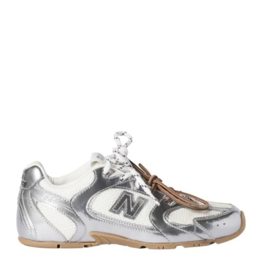 New Balance X Miu Miu 530 SL metallic leather and...