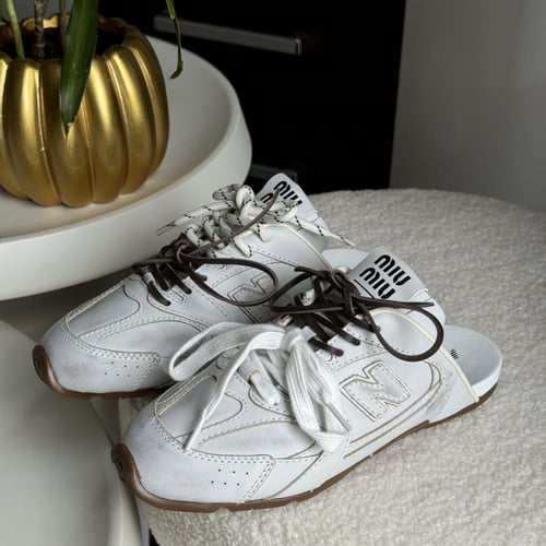 Miu Miu X New Balance White
