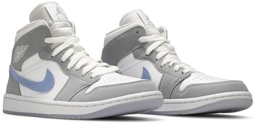 Air Jordan 1 Mid 'Wolf Grey Aluminum'