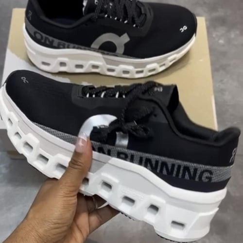 On Running Cloud Monster 2 "Black/White" sneakers
