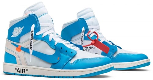 Off-White x Air Jordan 1 Retro High OG 'UNC'