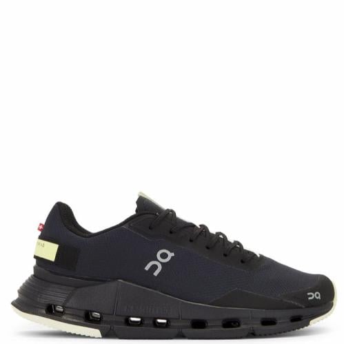 On Cloudnova Form Sneaker in Black & Hay
