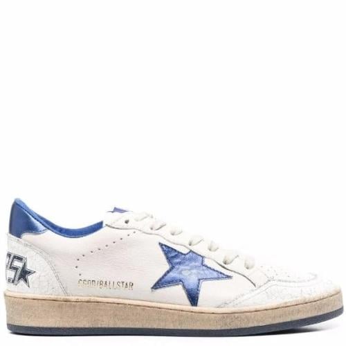 Golden goose Superstar distressed lace-up sneakers