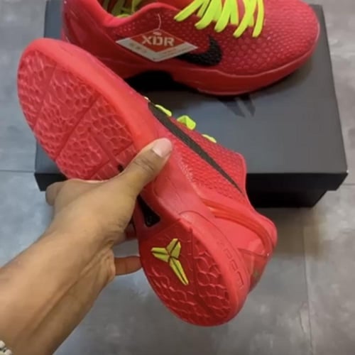 Nike Kobe 6 Protro "Reverse Grinch" sneakers