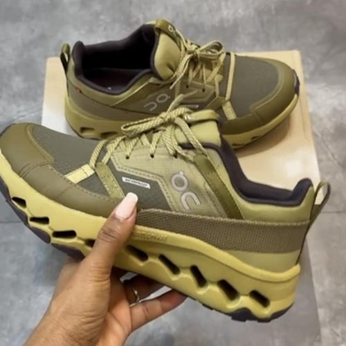On Running Khaki Cloudhorizon Waterproof Sneakers