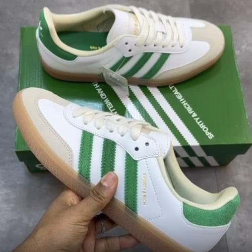 Adidas x Sporty & Rich Samba low-top