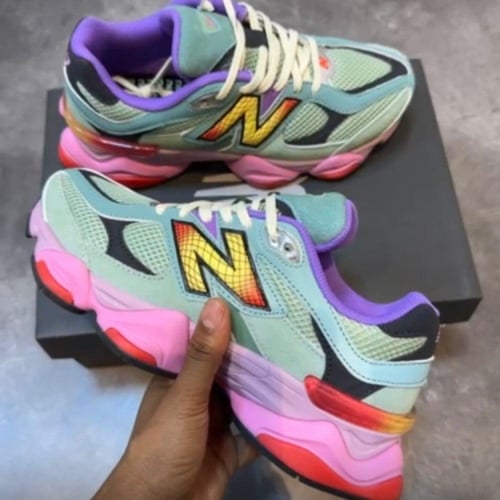 NEW BALANCE 9060 "Sage Leaf/ Neo Flame"