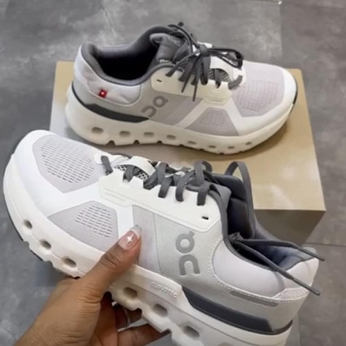 On Running Cloudrunner 2 "Frost/White" sneakers