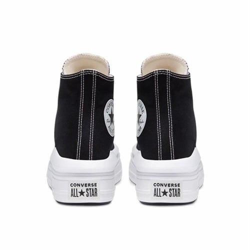 converse chuck taylor black all star move platform...