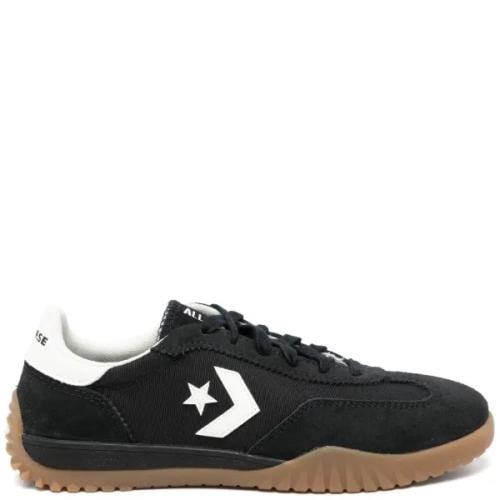 CONVERSE Black Run Star Trainer Low Top Sneakers