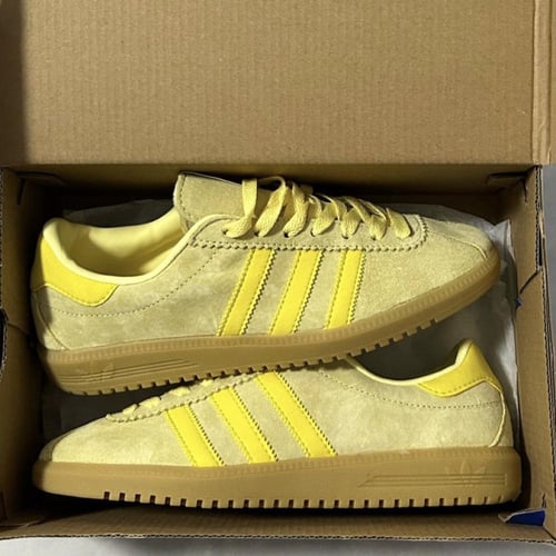 Adidas Bermuda Almost Yellow, Yellow & Gum
