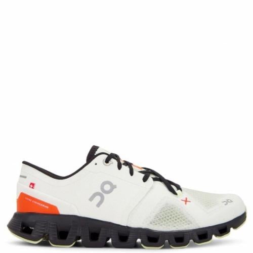 On Cloud X 3 in Ivory & Flame