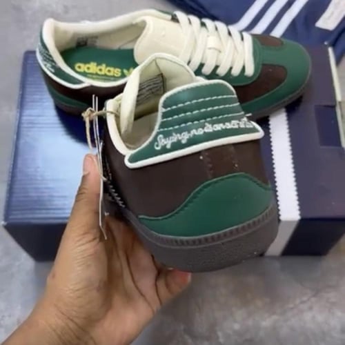 Adidas originals x notitle Samba OG x 'Brown Green...
