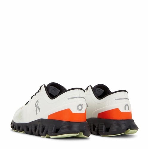 On Cloud X 3 in Ivory & Flame