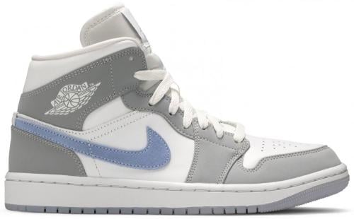 Air Jordan 1 Mid 'Wolf Grey Aluminum'