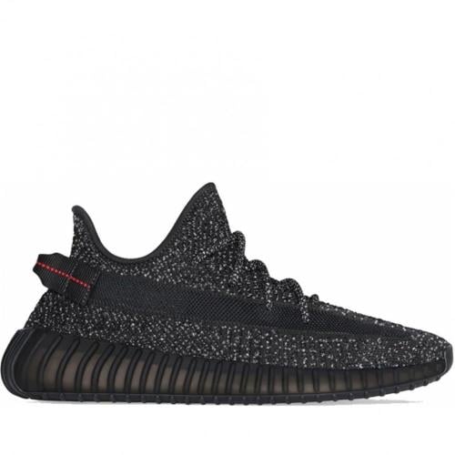 Adidas Yeezy Boost 350 V2 Black(مع انعكاس)