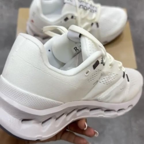 On Running Cloudsurfer White/Frost sneakers