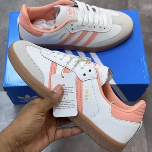 Adidas Samba OG "White/Pink"