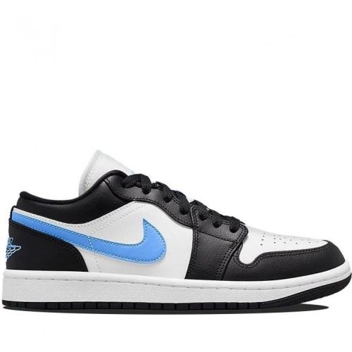 AIR JORDAN 1 LOW BLACK UNIVERSITY BLUE