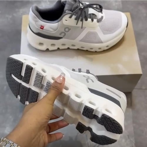 On Running Cloudrunner 2 "Frost/White" sneakers