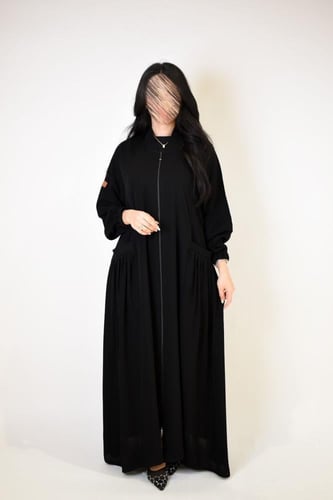 عباية سحاب جيب