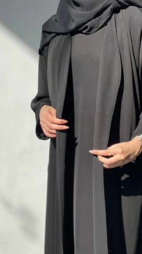 عباية لف قطعتين صيفي