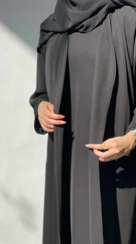 عباية لف قطعتين صيفي