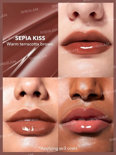 قلم مرطب ومعالج للشفاه - درجة سيبيا كيس (Sepia Kis...