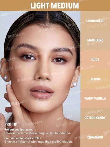 شيجلام - كونسيلر تغطية كاملة يدوم حتى 12 ساعة - در...