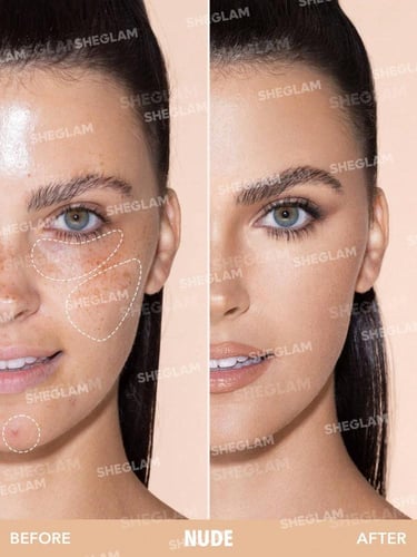 شيجلام - كونسيلر تغطية كاملة - درجة نود "Nude"