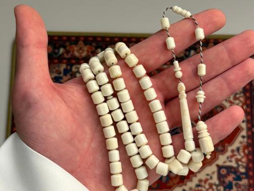 Camel bone rosary (box type)