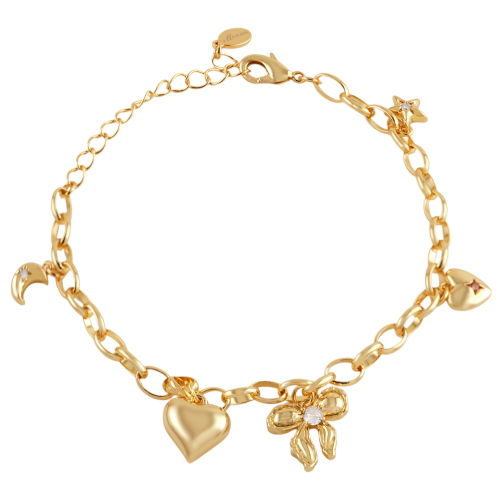 Luxury Gold-Plated Bracelet for Women – Elegant Italian Design | Meilona