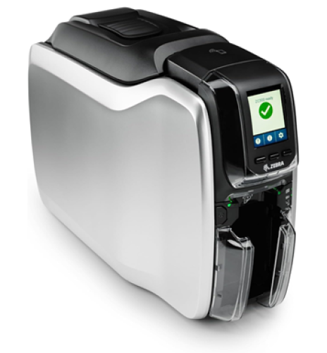 طباعة وجه واحد ZC300 طابعة البطاقات زيبرا