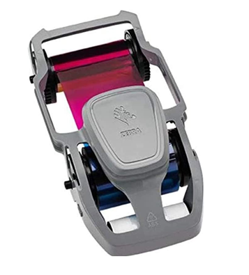 شريط حبر طابعة البطاقات زيبرا ZC300 YMCKO