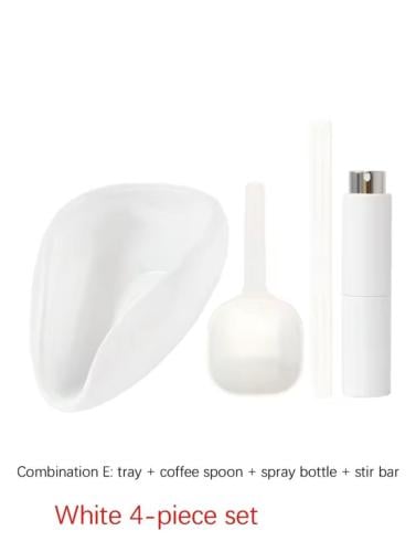 1 piece coffee beans dosing tray, tea leaf measuri...