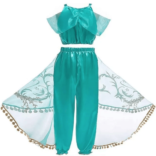 برين جيغلز - طقم زي الأميرة ياسمين - قطعتين