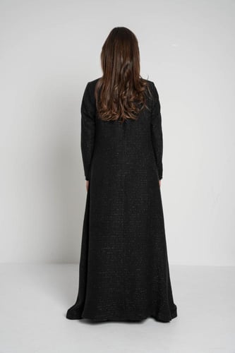 Midnight Elegance Tweed (أسود)