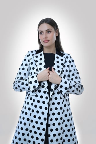 Polka Charm(أبيض)
