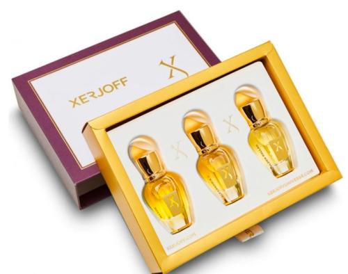 Luxury mini perfume set 15 ml from Xerjoff (Golden...