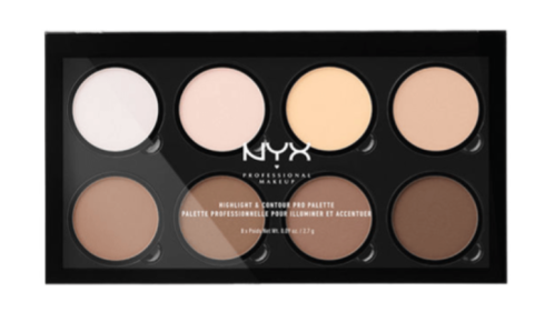 Nix contour face palette and Pro highlighter