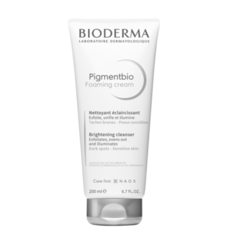 Biotherm cleansing, exfoliating, and moisturizing face wash cream from Bioderma - 200 ml