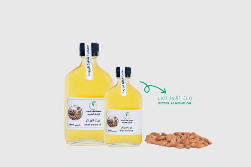 Pure bitter almond oil, first cold-pressed