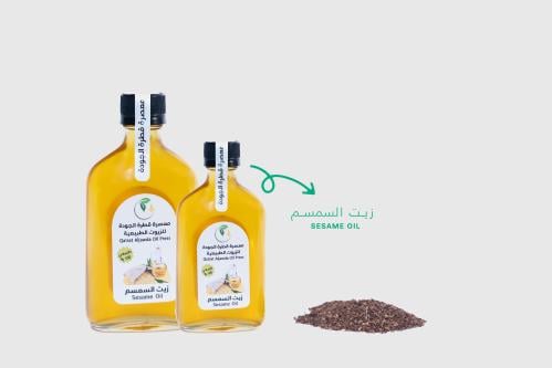 Sesame oil pressed first-quality