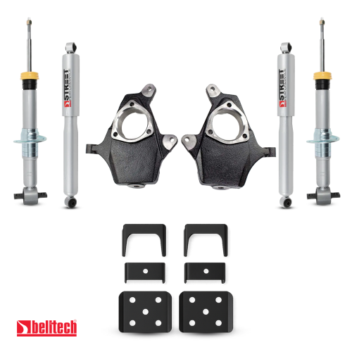 كت تنزيل 5/7 للسييرا والسلفرادو - Belltech