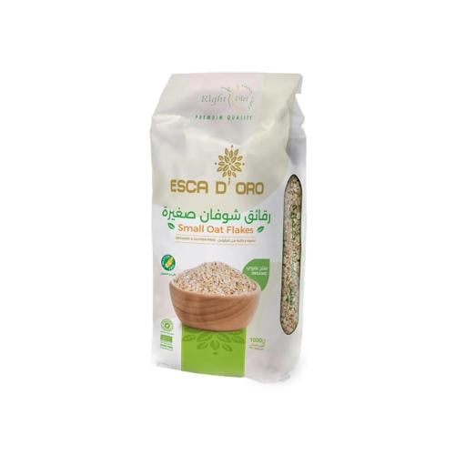 رقائق شوفان صغيرة عضوي وخالي من الجلوتين 1 ك - اسك...