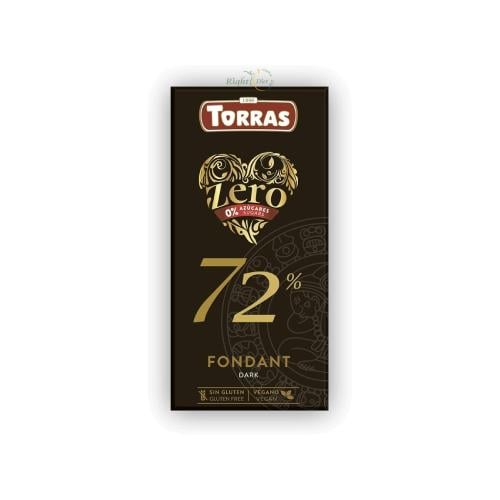 Dark Chocolate 72% Torras 100g